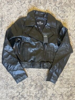 Hollister Faux Leather Jacket